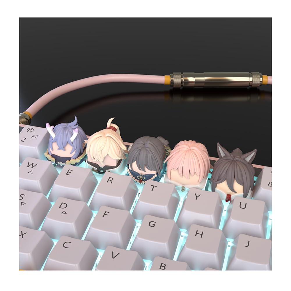 Amazon.co.jp: 崩壊：スターレイル キーキャップ 3D立体 樹脂 手作り